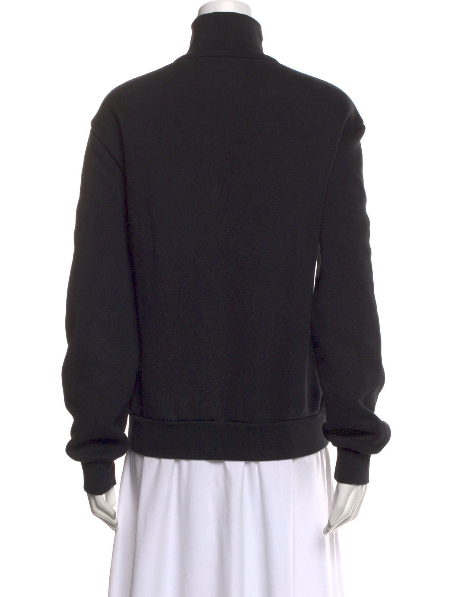 Acne Studios Mock Neck Long Sleeve Sweatshirt